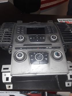 2014 ford taurus a.c. control