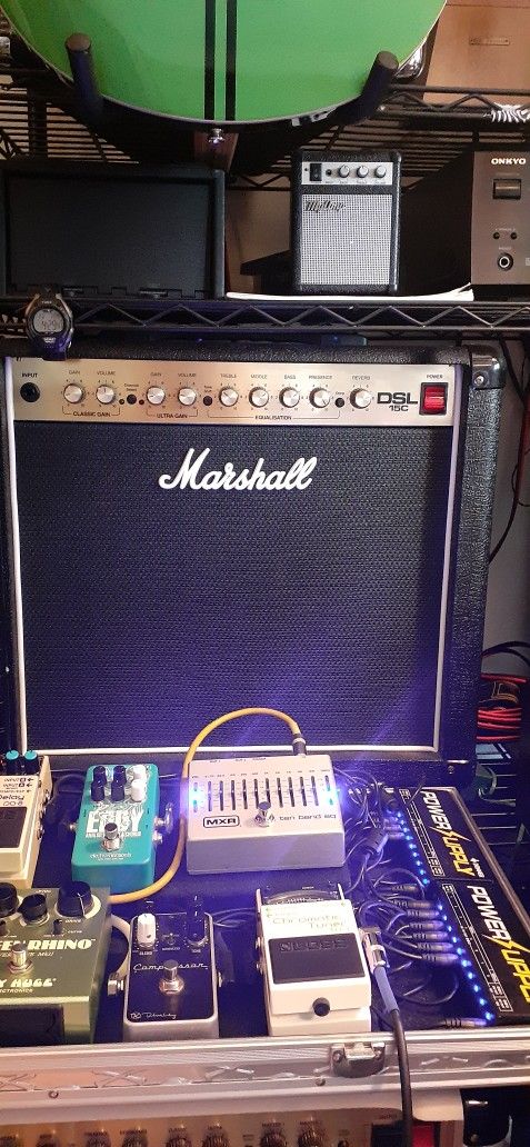 Yamaha RSS20 And Marshall DSL 15c
