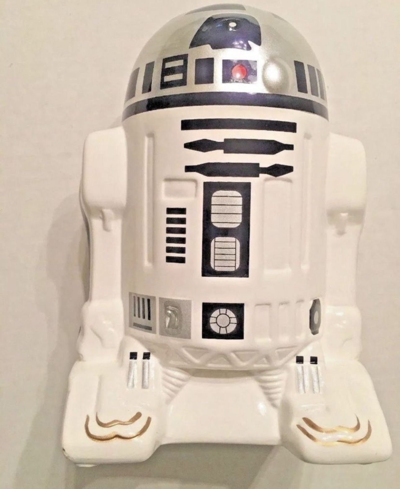 RARE R2D2 VintagStar Wars Ceramic Coin Bank 20th Century Fox MBC