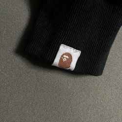 Bathing Ape Zip Up Double Hoode