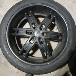 Dub 24x9.5 Hustlas 6 Lug