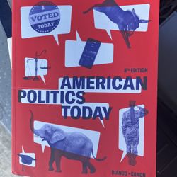 American Politics Today 8th Edition 