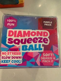 Squeeze Stress Toys – Dinosaur & Diamond – New