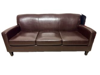 3 Seater IKEA Leather Sofa