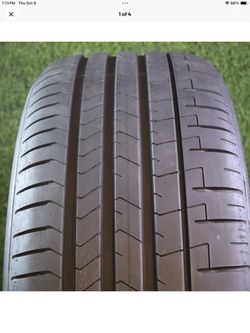 255 40R23 Pirelli PZero PZ4 XL with 95% Tread 8/32 104Y SKU 28082 Grade A Tires
