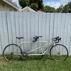 1997 Trek T200 road tandem and Rolf wheels