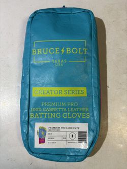 Bruce Bolts Adult Medium  Long Cuffs 