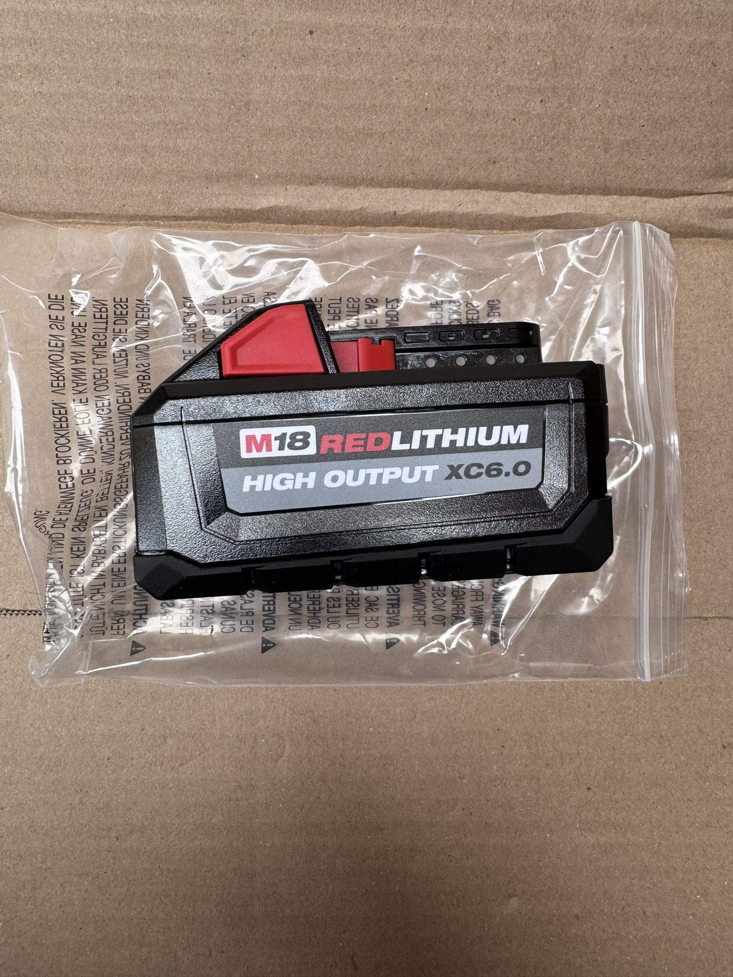 Milwaukee M18 18-Volt Lithium-Ion High Output Battery Pack 6.0Ah