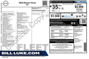 2025 Nissan Versa