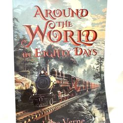 Around the World in Eighty Days – Jules Verne Paperback Classic Adventure