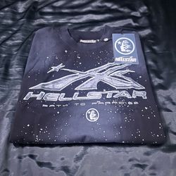 Hellstar ‘Chrome Logo’ Path To Paradise Tee Shirt Size Large