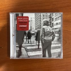 Bon Jovi Signed CD FOREVER NEW