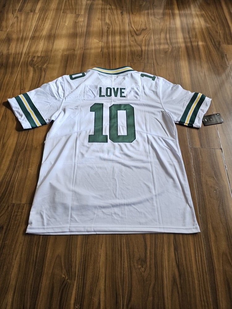 Packers Love White Jerseys $60ea Firm S M L Xl 2x 3x