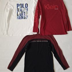 Boys Size 14/16 Long Sleeved Shirts