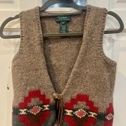 Vintage Ralph Lauren Sweater Vest
