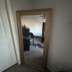 Mirror And Decorative Chair 