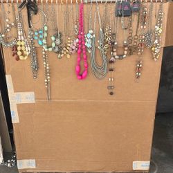 Paparazzi Jewelry 35 Pieces, Including Rack. 