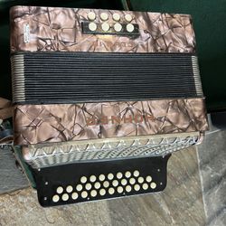 Hohner Club IB Accordion, Diatonic , Made In Germany 