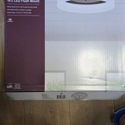 LED Flush Mont Light 14"