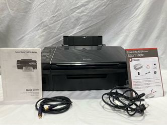 Epson Stylus NX215 All-In-One Inkjet Printer Scanner Copier USB Tested Working