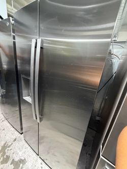 GE Stainless Steel Side-by-Side Refrigerator