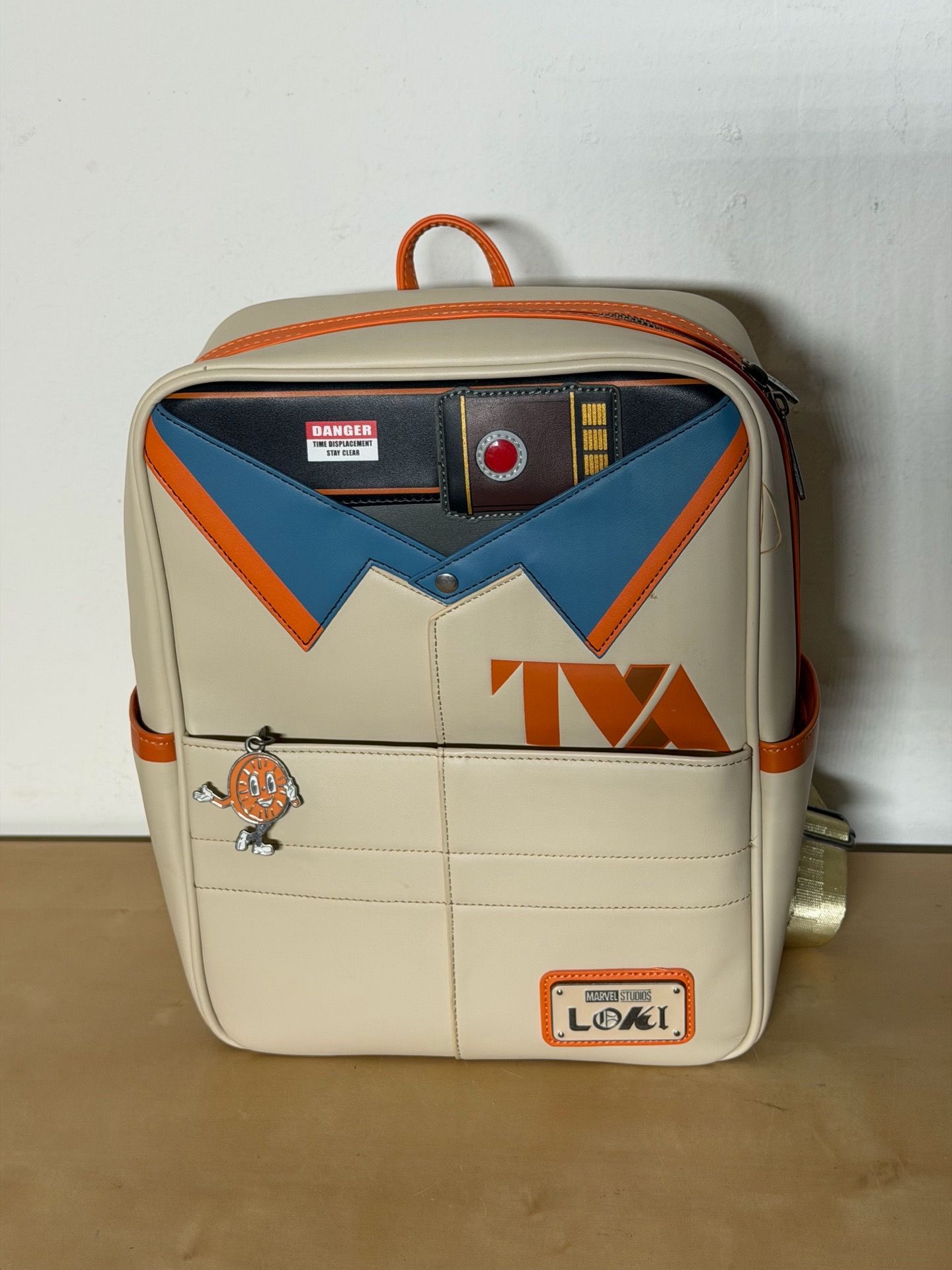 Loungefly Marvel Studios Loki TVA Variant Miss Minutes Hard Tag Mini Backpack