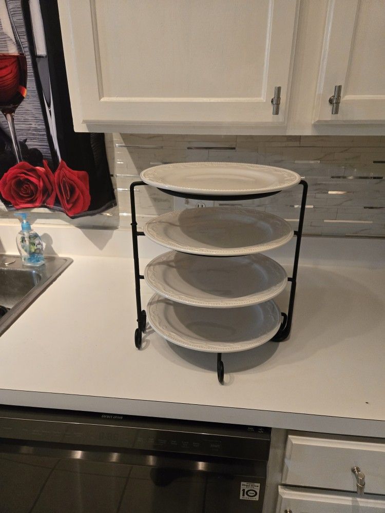 5pc Serving Rack