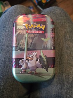 Sealed Pokémon TCG: Galar Power Mini Tin Featuring Galarian Sirfetch'd