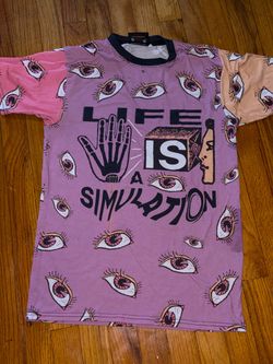 Life Is A Simulation Graphic T-Shirt