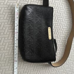 Fanny Pack Michael Kors Black Leather 