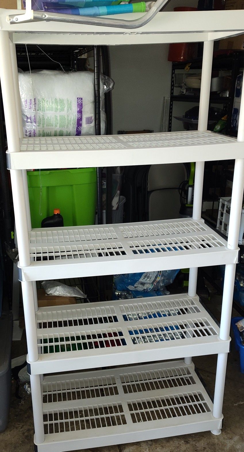 4' X 2' Five Shelf Storage Rack