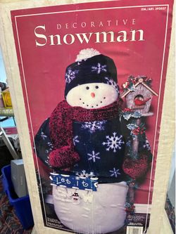 Vintage Snowman