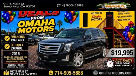 2016 Cadillac Escalade ESV