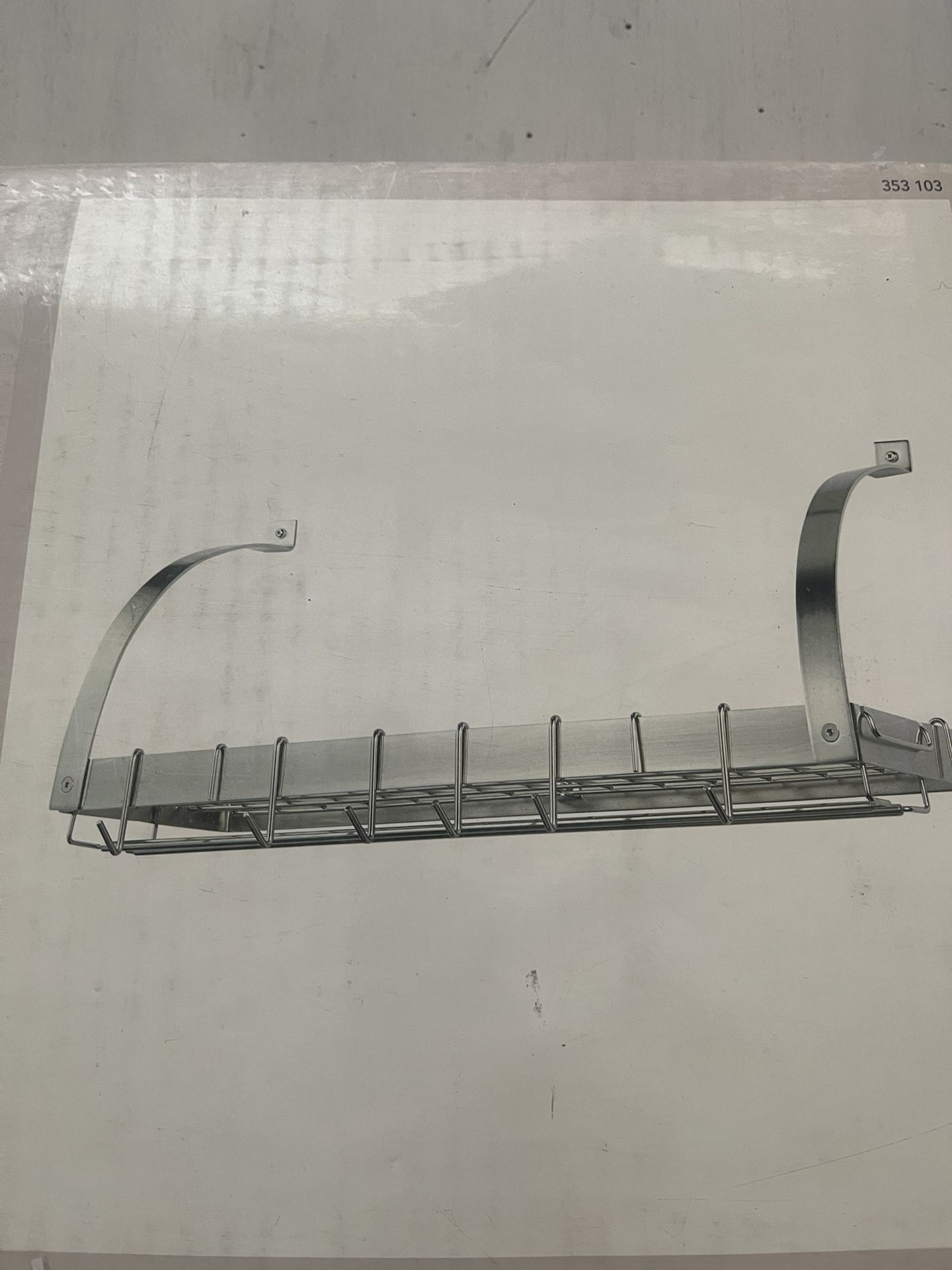 Perfect Home Brand Heavy Duty Stainless Pot Rack