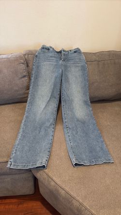 Light Wash Wide Leg Jeans