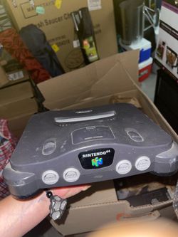 Nintendo 64 with controller
