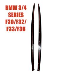 BMW 3 SERIES 4 SERIES F30 F32 F33 F36 MP STYLE GLOSS BLACK SIDE SKIRTS 2013-2018