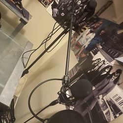 Recording Mic And Boom Stand
