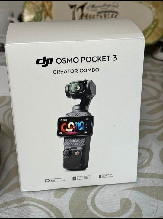 DJI osmo pocket 3 creator combo