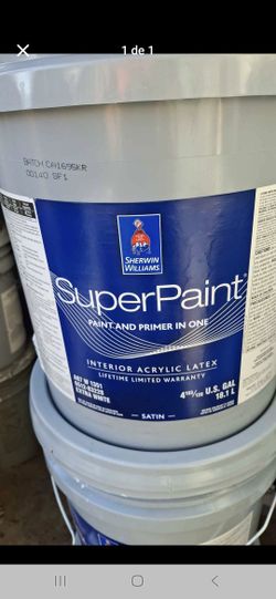 Pintura Satin Interior Blanca  $130