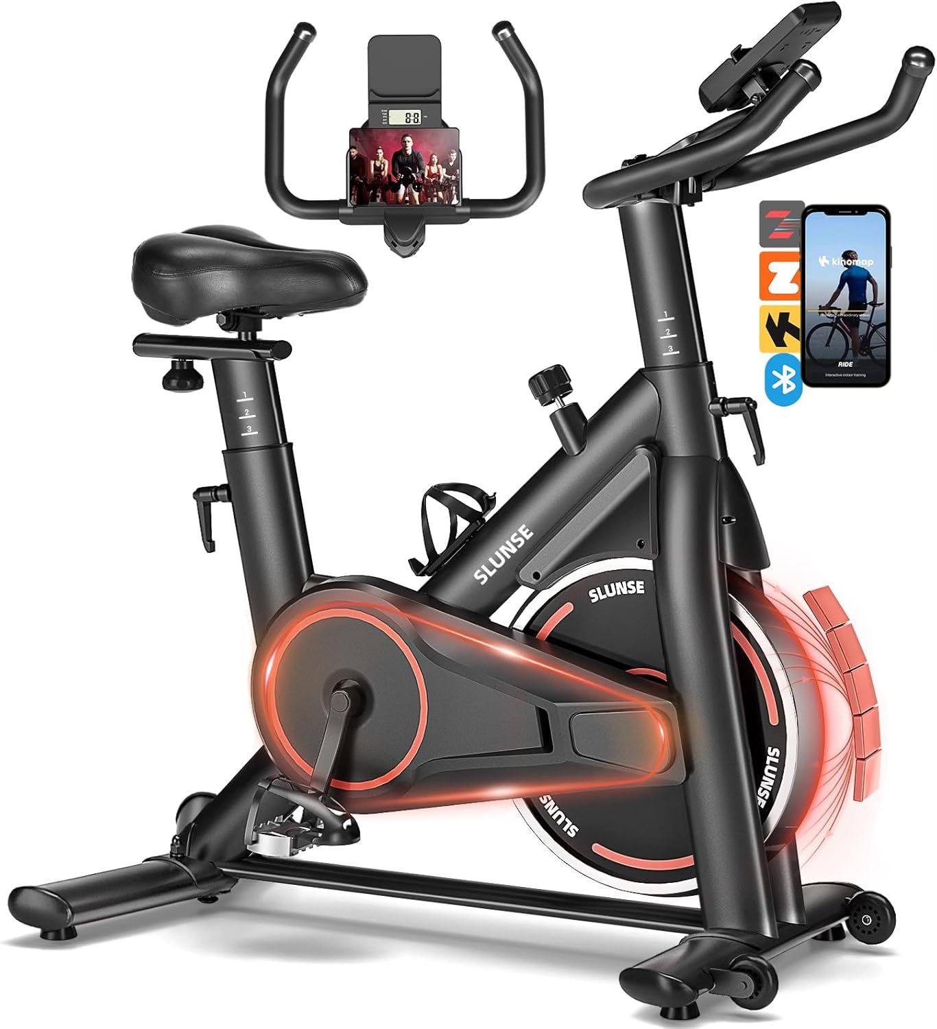 Exercise Bike, Adjustable Magnetic Resistance