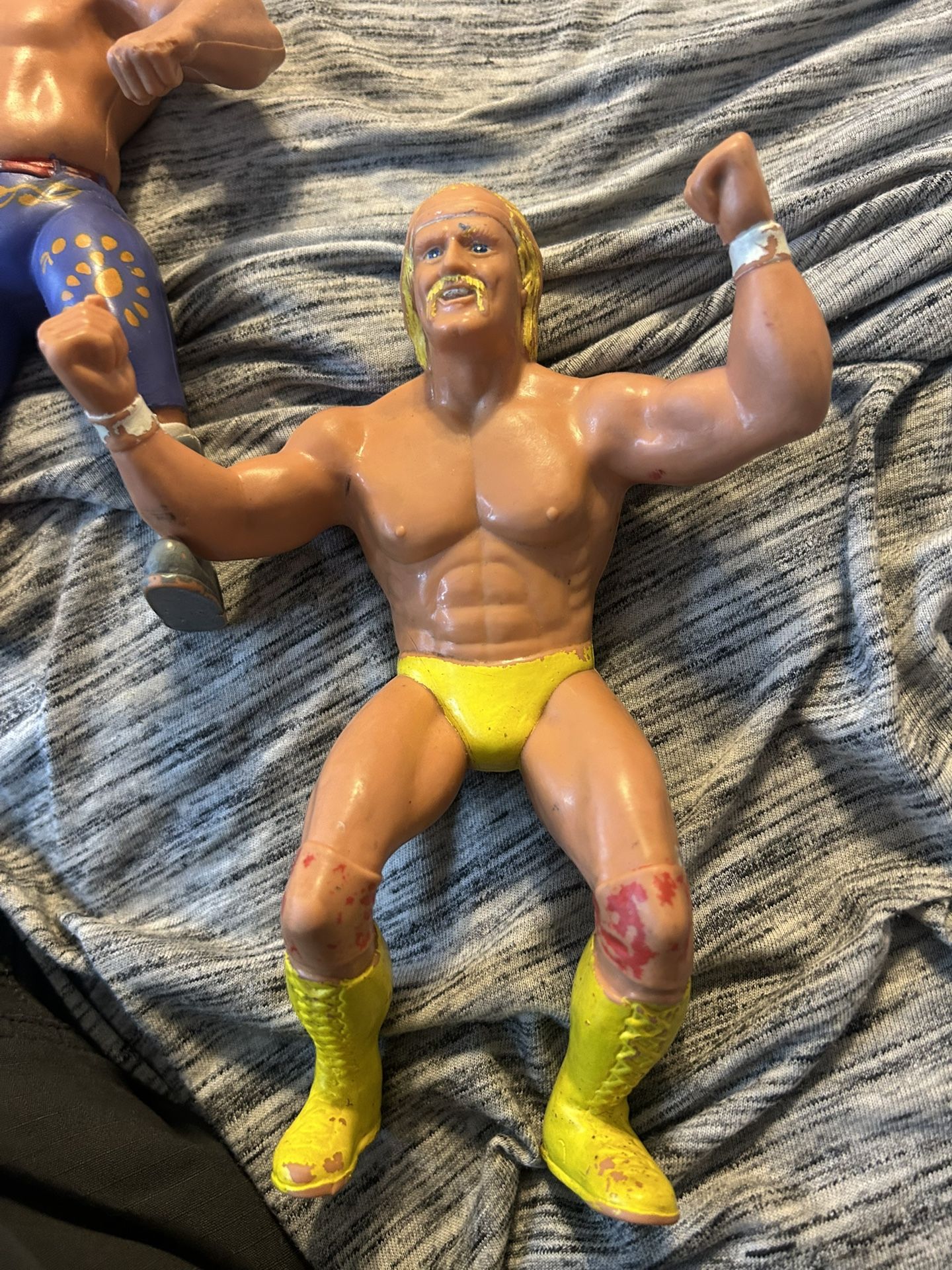 Hulk Hogan And Iron Sheik Action Figures