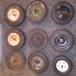 9 WHEEL BARROW WHEELS