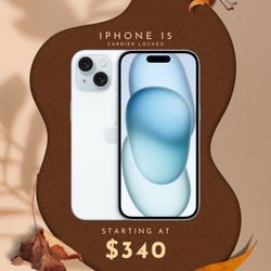 iPhone 15 Carrier Locked 