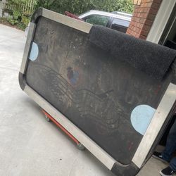 Old Air Hockey Table 