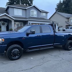 Ram 3500 Dually wheels and tires and spacers LT 255/80/R17 Toyo Open Country R/T Trail