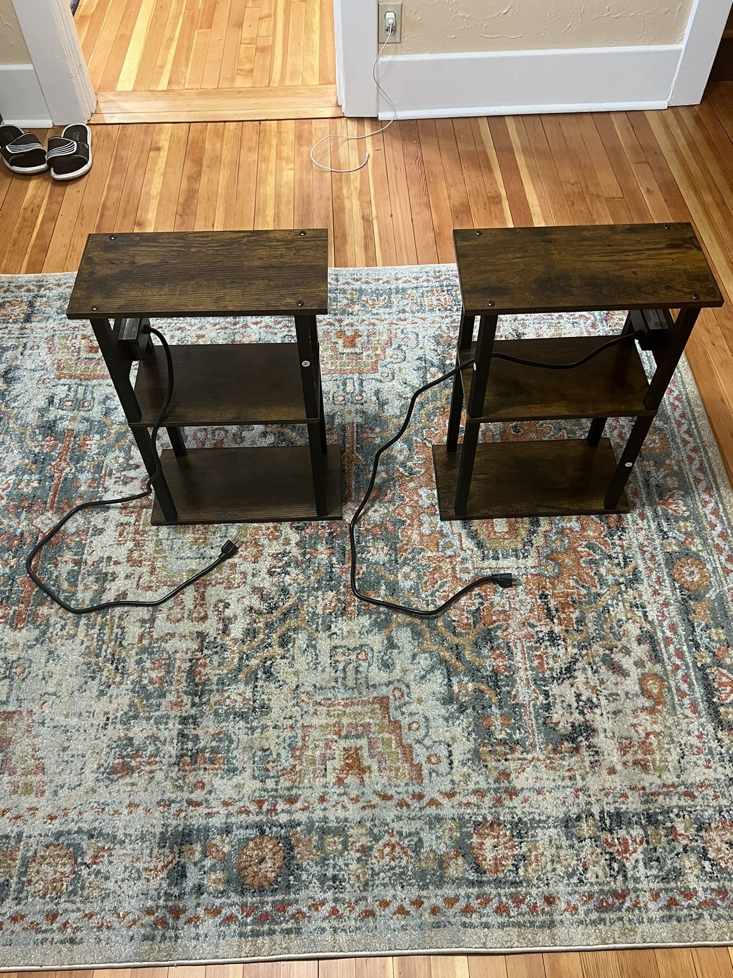 Two Brand New Stands With Built In Power Outlets