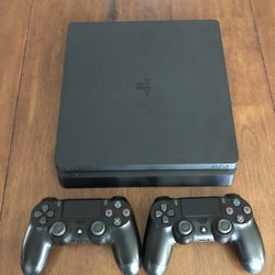 PS4 slim 1TB and 9 Games 