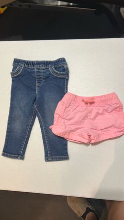 Girl Jeans and Shorts Bundle-12 months