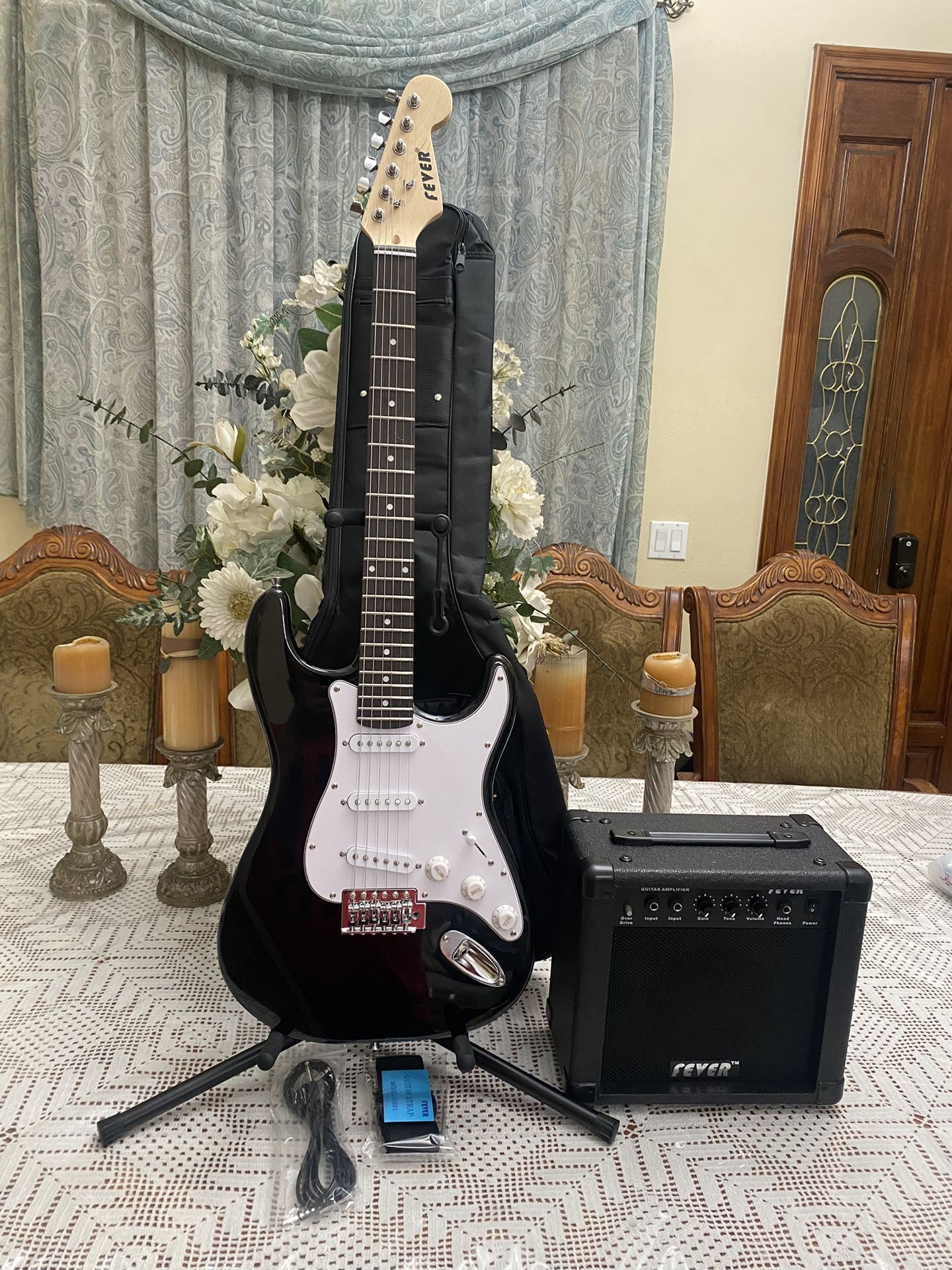 Fever Electric Guitar Package
